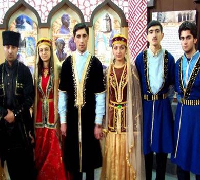Traditional Attire of the People of Azarbaijan