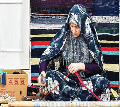 The Saddlebag Weaving Craft of Ashkezar