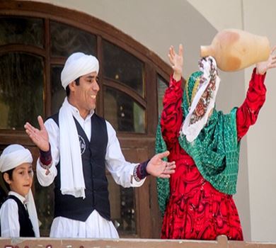 Qaen pottery breaking ceremony, a symbolic ritual on the threshold of the New Year