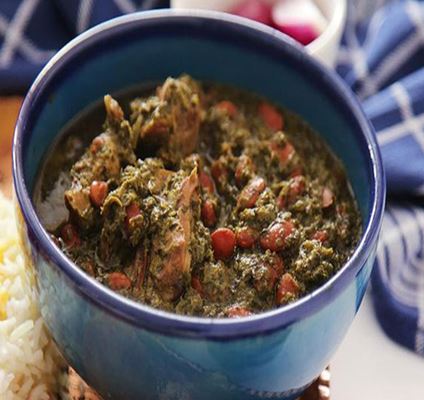 Khoresht-e Ghormeh Sabzi (Herb Stew)