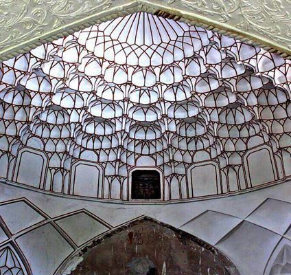 Ali Siahpoosh Mausoleum and the Exquisite Decorations of Its Dome