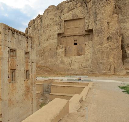 Tomb of Darius I; And Its 2500-Year-Old Inscription