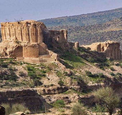 Qal’eh Dokhtar or Dokhtar Castle of Firouzabad