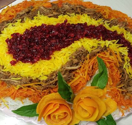 Carrot Rice (Shirazi Style)