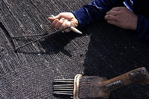 Mootabi, a technical fabric with strong and durable weaves.