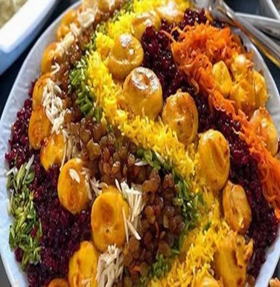 Morasa Polow (Jeweled Rice)