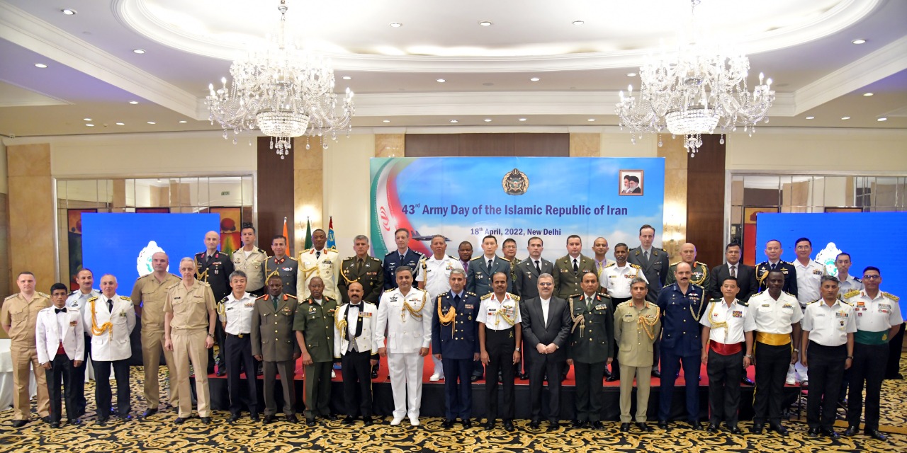 43rd anniversary of Iran army day in New Delhi 