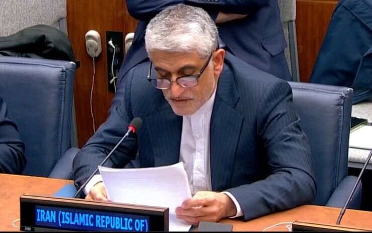 Iran continues coordination in global battle against terrorism: envoy