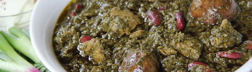 Khoresht-e Ghormeh Sabzi (Herb Stew)