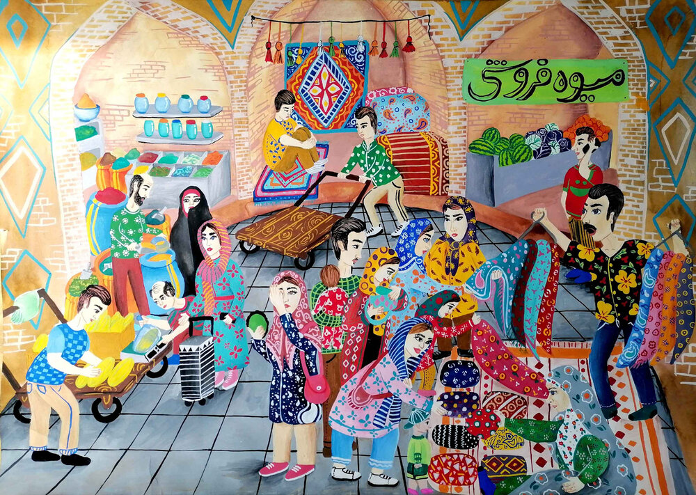 Iranian children honored at Nova Zagora art exhibition