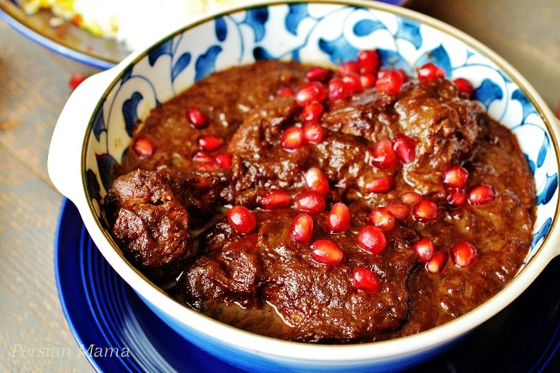 Khoresh-e Fesenjan, the oldest original and traditional cuisines of Iran