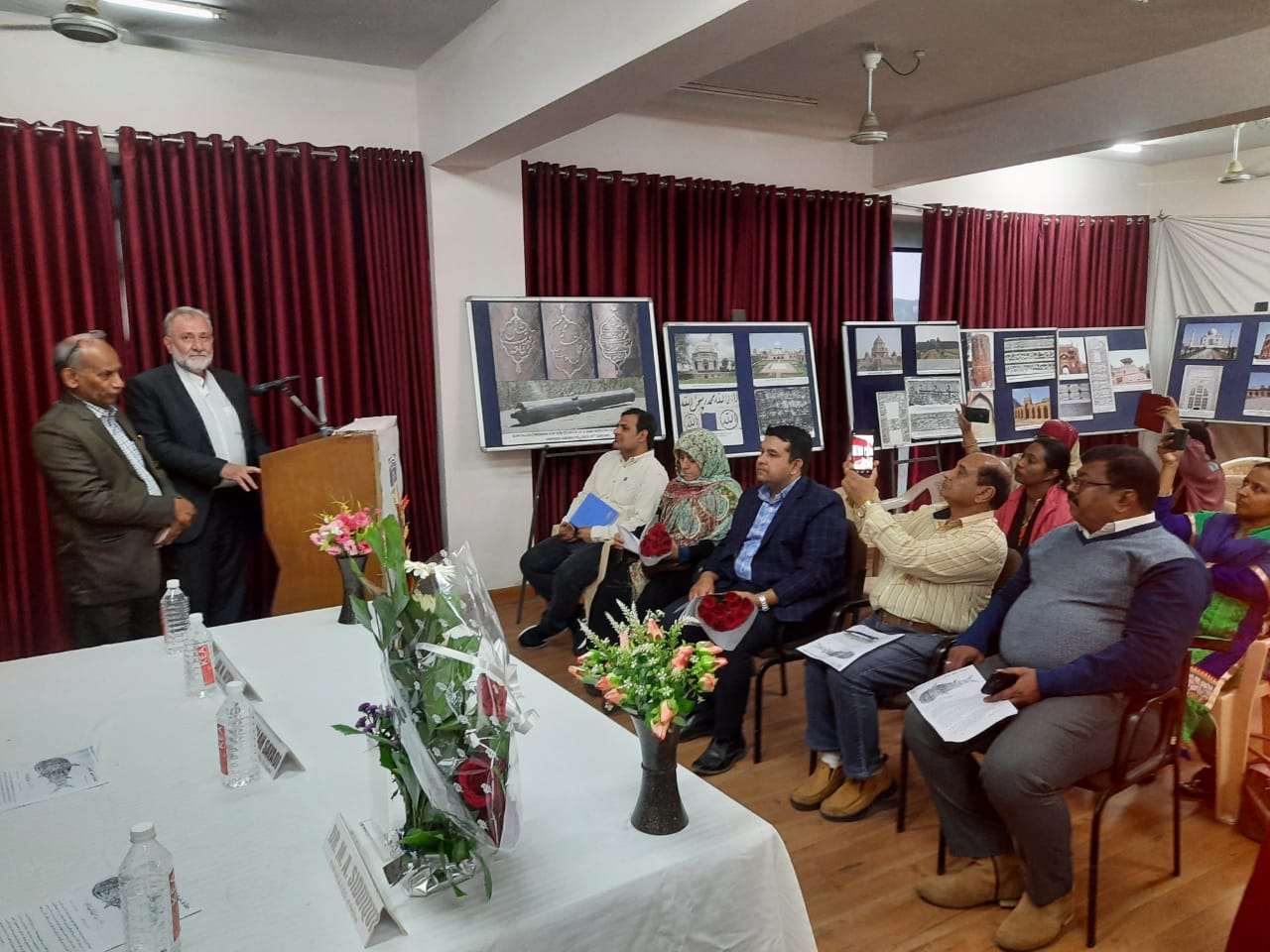 meeting at the epigraphic centre of the Archaeological Survey of India, Nagpur branch.