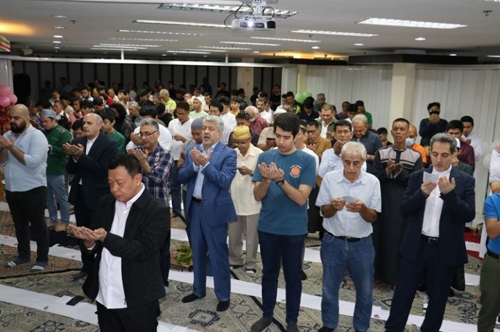 Eid al-Fitr prayer in the Philippines