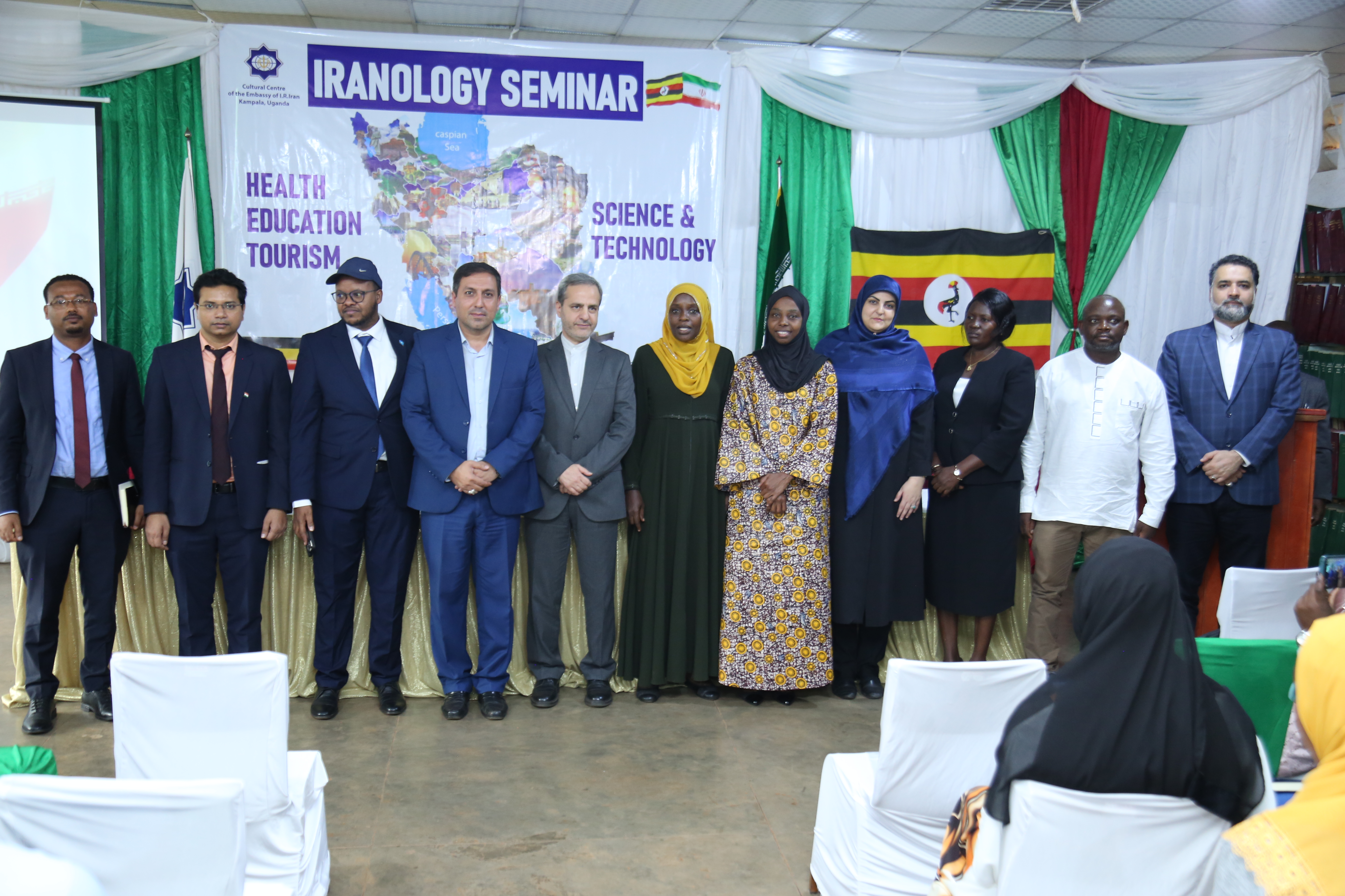 Iranology seminar at Islamic University in Uganda, Females' Campus 