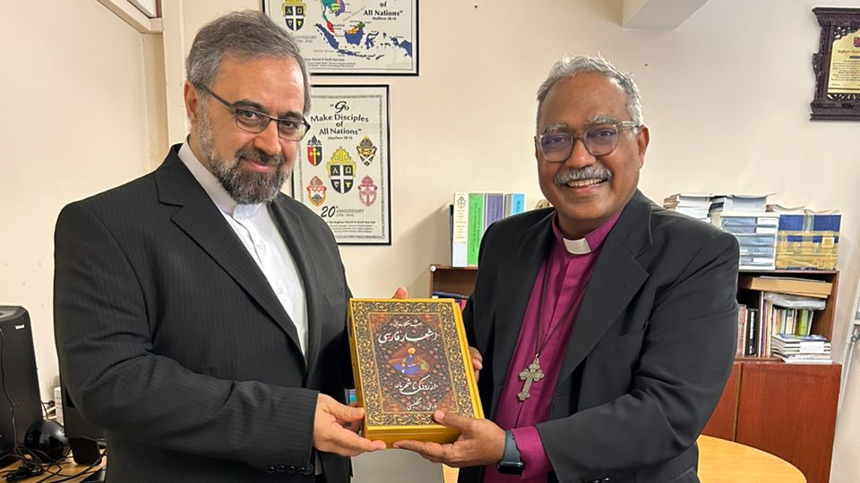 Meeting with Bishop Stephen