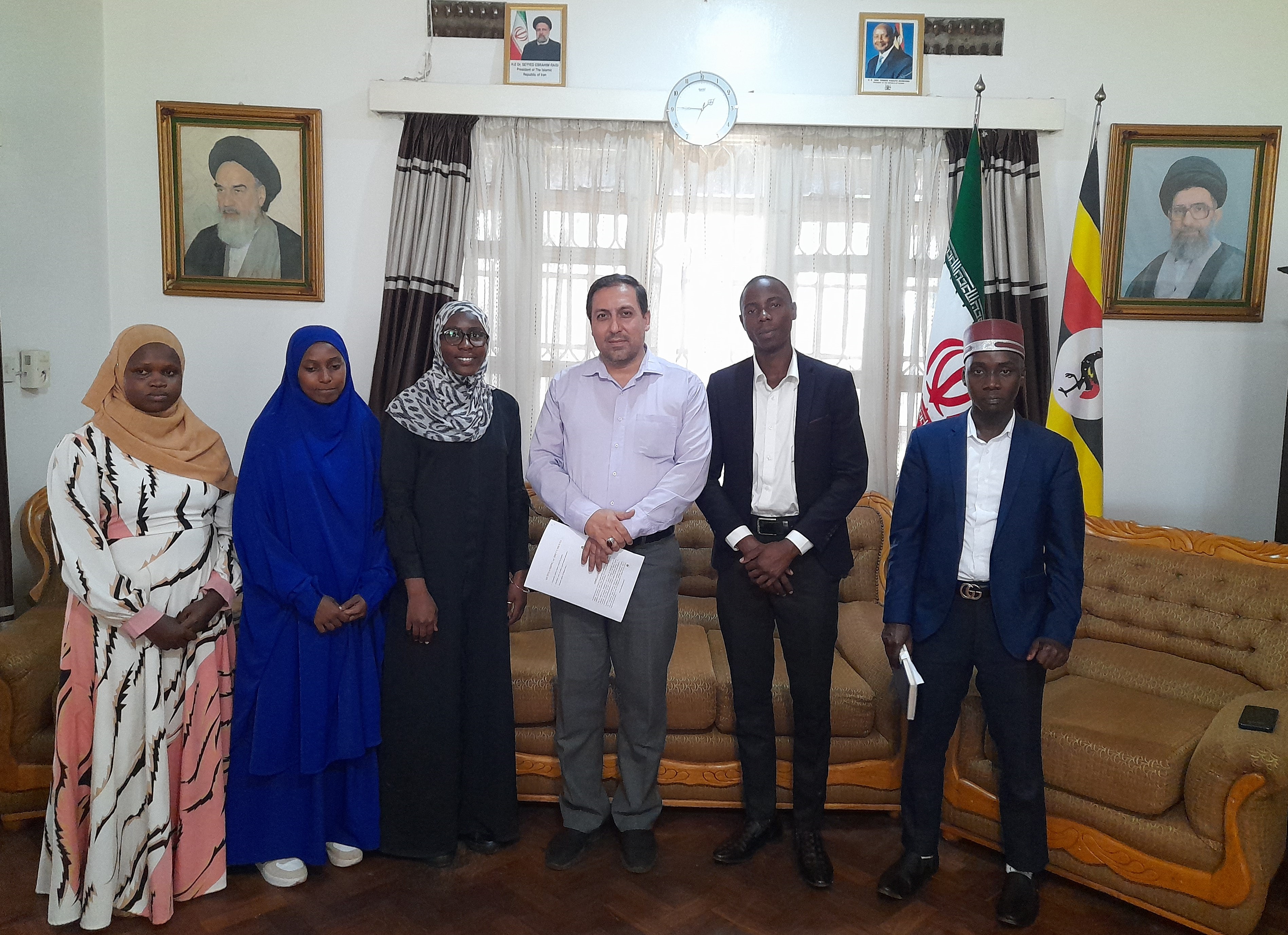 Courtesy visit of Muslim Students Association of Uganda executive officials