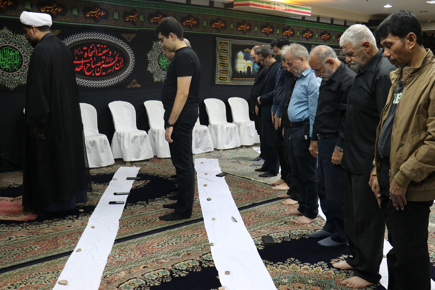 Holding a mourning ceremony for Imam Hossein (AS) on the eighth night of the month of Muharram at the Cultural Center of the Embassy of the Islamic Republic of Iran in Manila