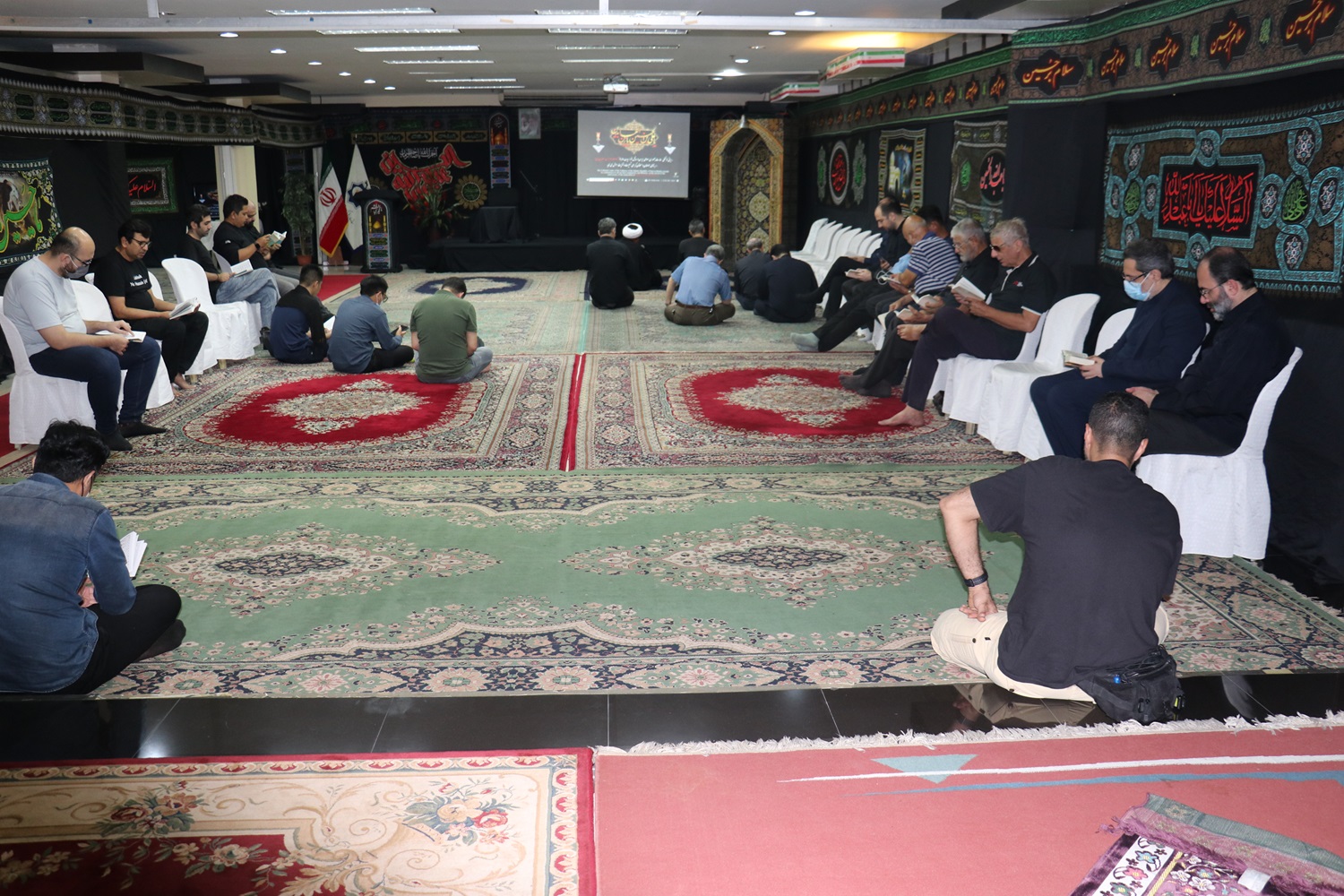 Holding a mourning ceremony for the martyrdom of Imam Sajjad (AS) in the Cultural Center of the Embassy of the Islamic Republic of Iran - Manila