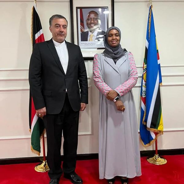 Iran Cultural Counselor Nairobi visits Permanent Secretary State department for Culture, The Arts and Heritage  Umi Bashir.