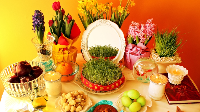 Nowruz symbolizes fertility and rejuvenation