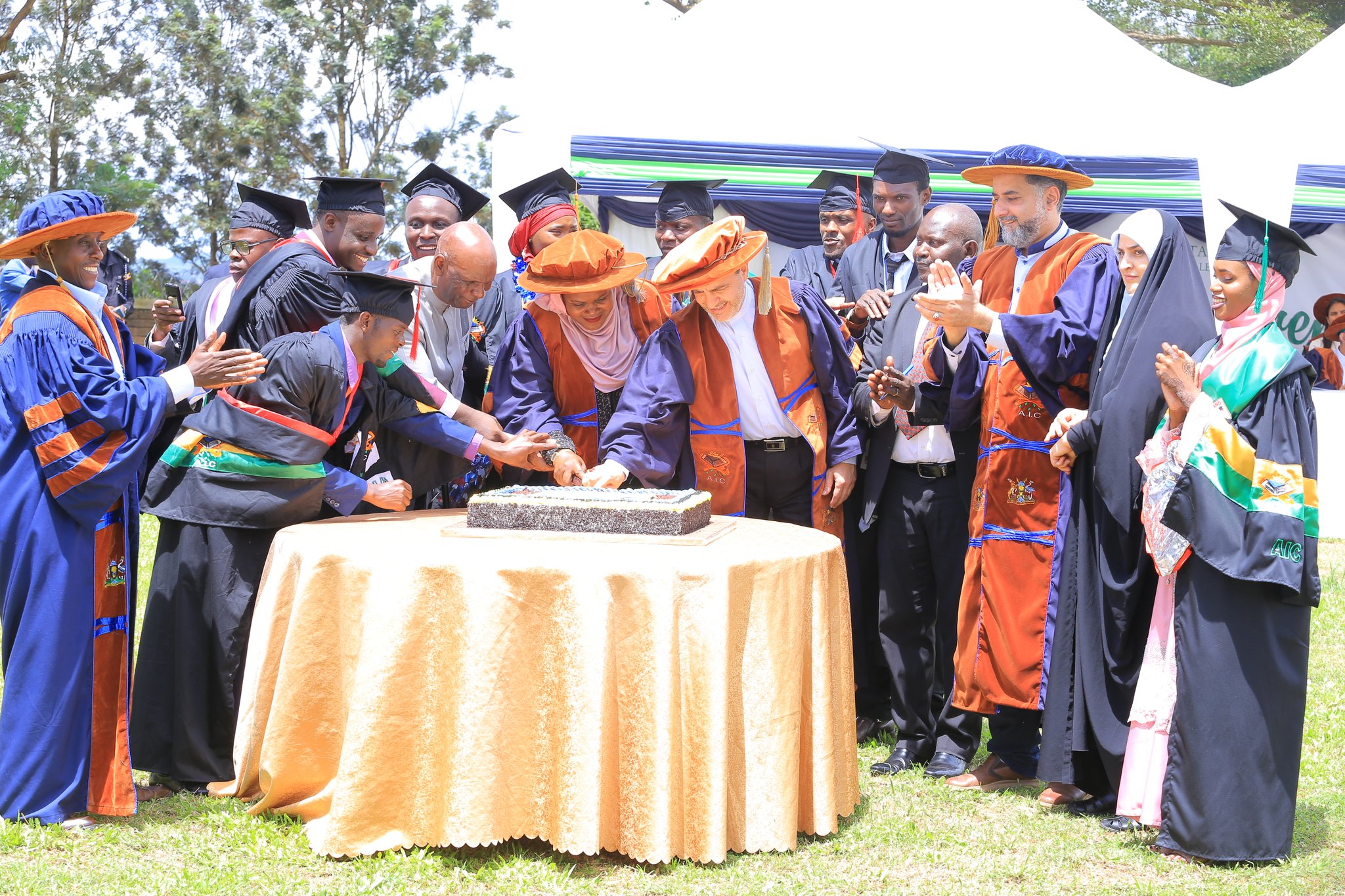 The 4th Graduation ceremony of Al-Mustafa Islamic College at Kyengera, Wakiso district