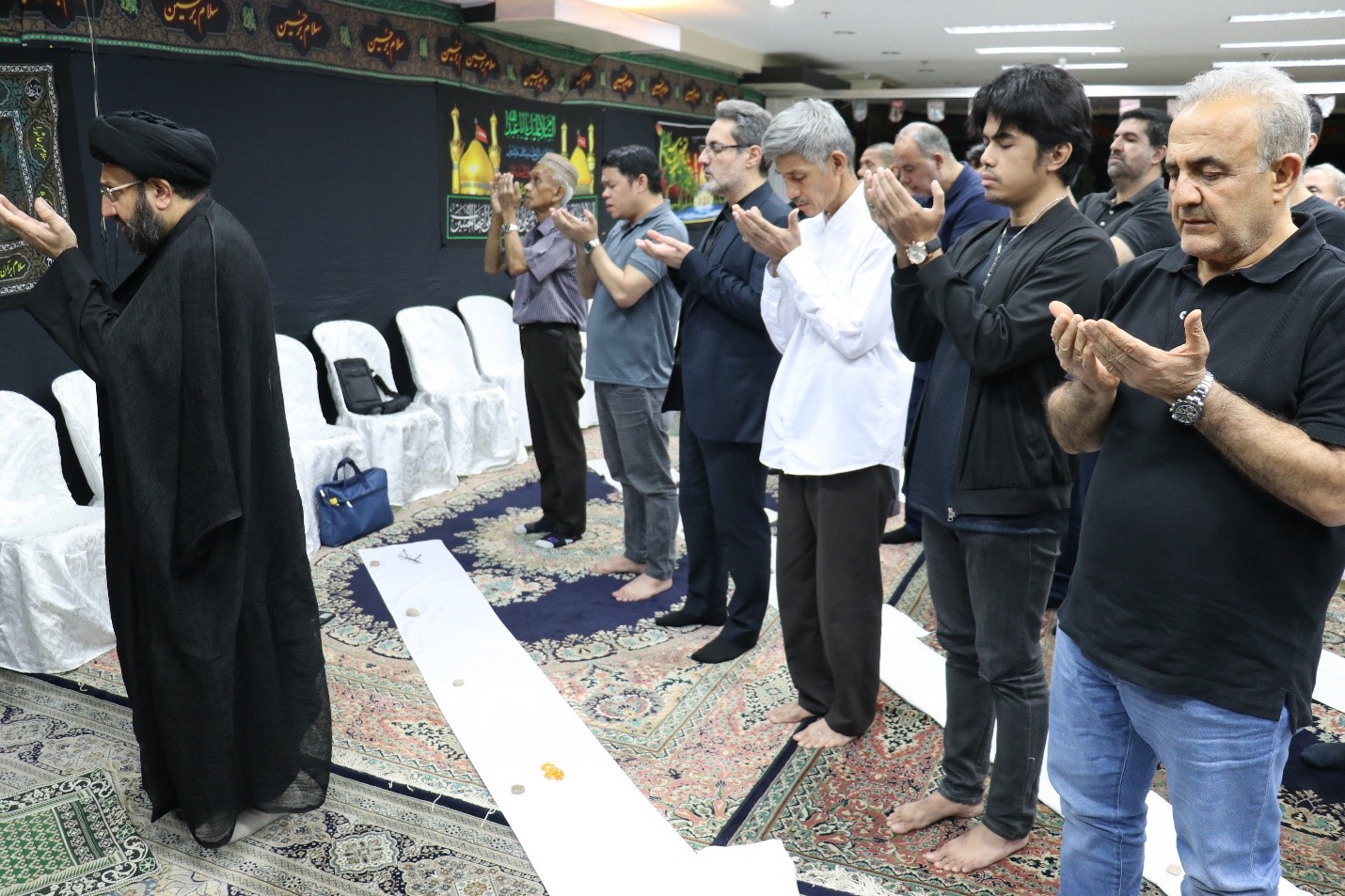 Holding a mourning ceremony on the night of Ashura at the Cultural Center of the Embassy of the Islamic Republic of Iran – Manila