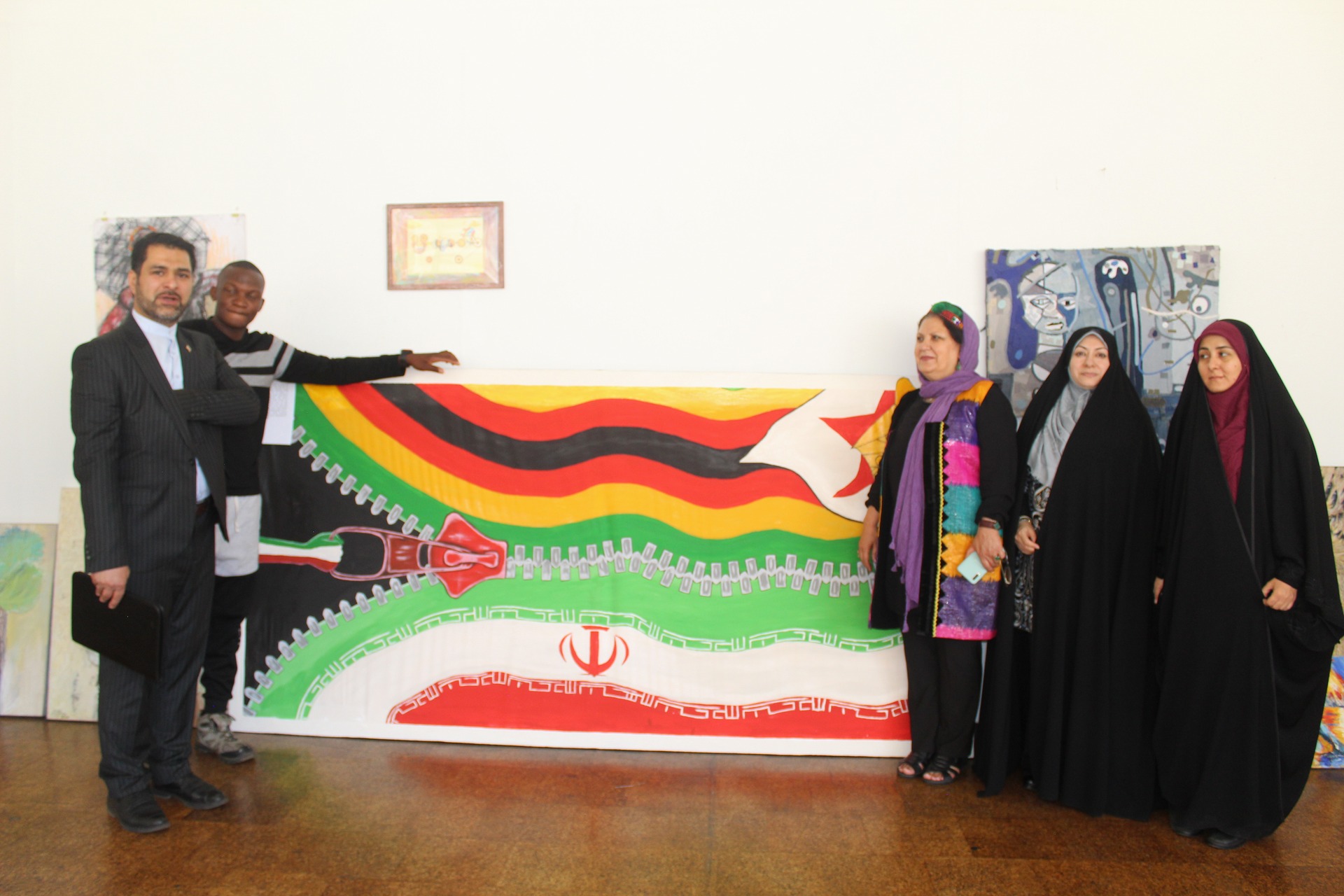 Zimbabwe-Iran Artists Unite for Book Launch and Exhibition