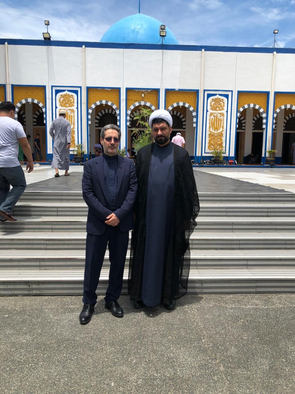 The visit of the representative of the Islamic Consultative Assembly and the Cultural Counselor of the Islamic Republic of Iran to the Darul Quran of the Blue Mosque