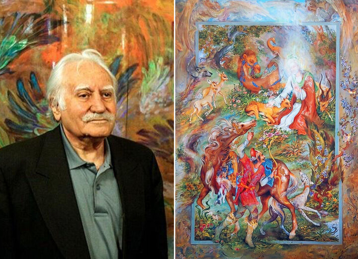 Celebrated Iranian master Mahmoud Farshchian passes away 