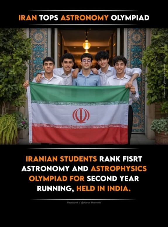 Iran secures IOAA championship for second consecutive year