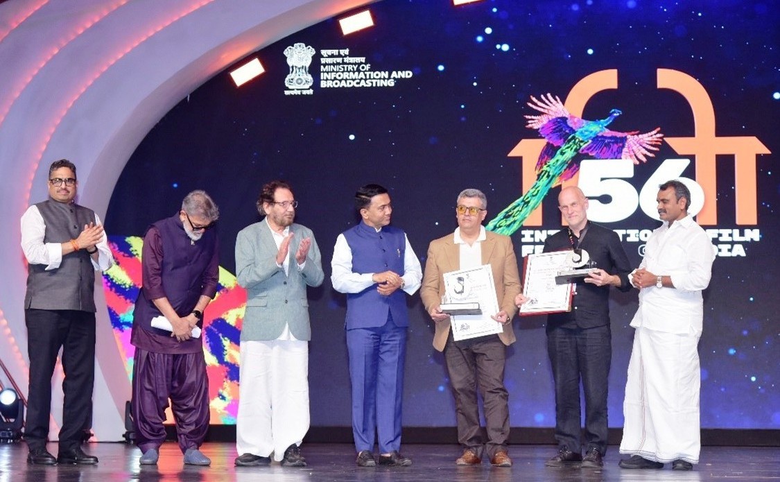 IFFI 2025 The award for Best Debut Feature Film of a Director was jointly awarded to My Daughter’s Hair (Raha) by Hesam Farahmand.