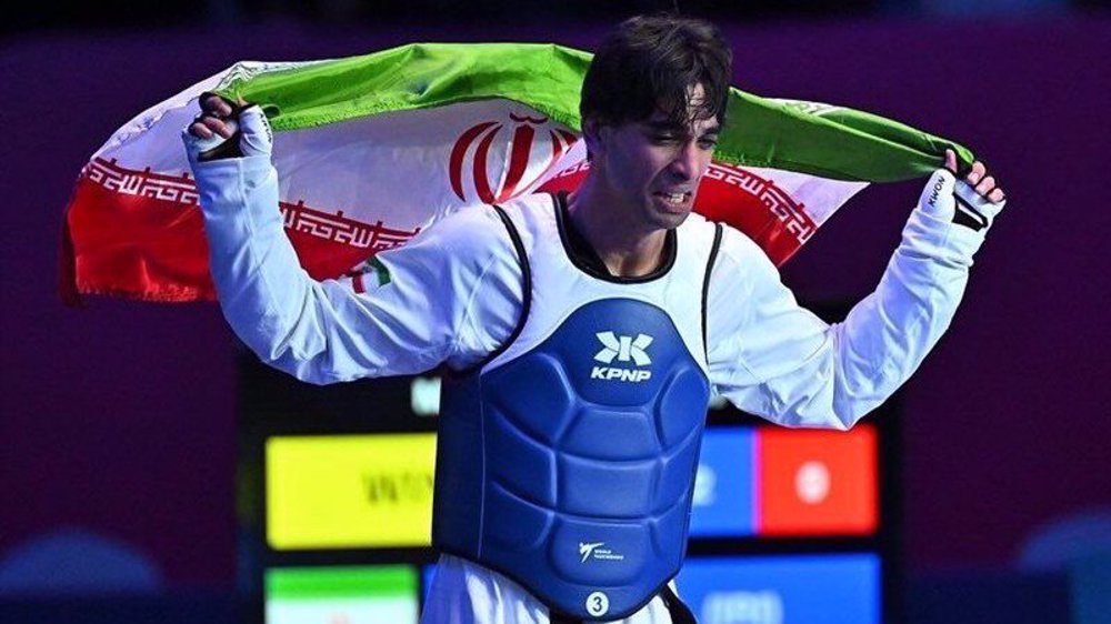 Iranian Abolfazl Zandi claimed gold on the opening day of the World Under-21 Taekwondo Championships in Nairobi, Kenya