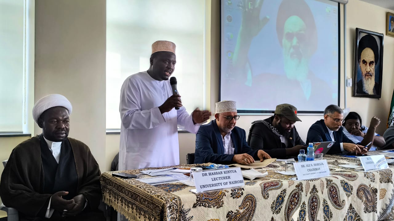 Iranians living in Kenya joined the locals to commemorate 36 years since the passing of Imam Khomeini 