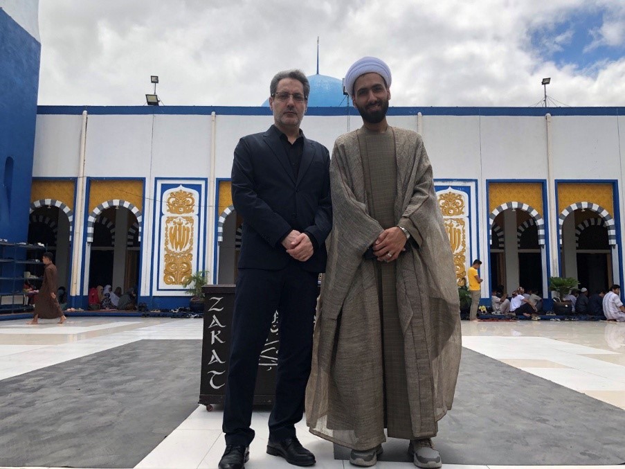 Attending Friday Prayer and Meeting with Officials of the Blue Mosque and the Darul Quran Karim in the Muslim District of Metro Manila