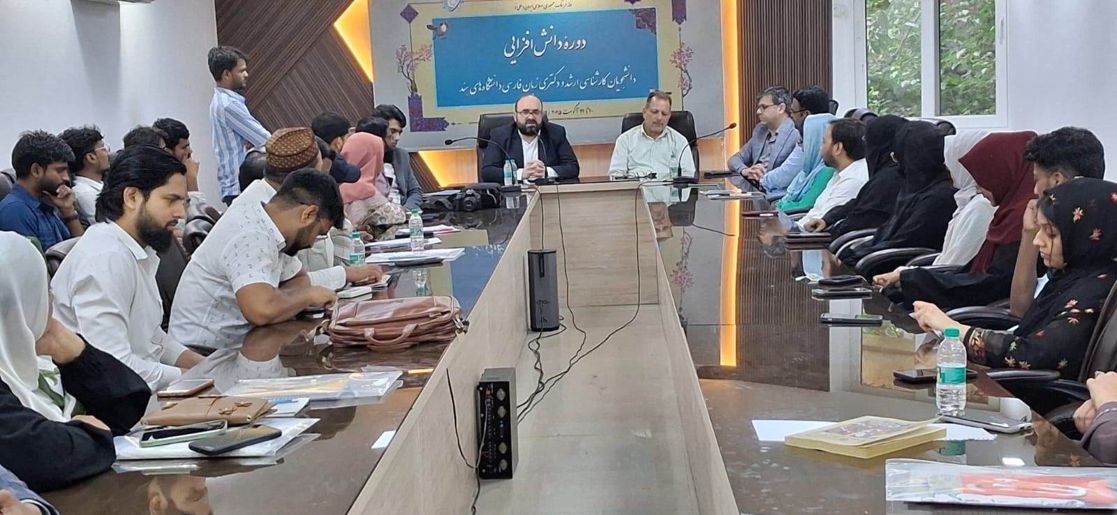 The closing Ceremony of the Persian language Refresher course was held at the Iranian Culture House, New Delhi