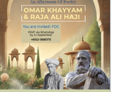 Respecting the position of Hakim Omar Khayyam and Raja Ali haji 12 September2025 