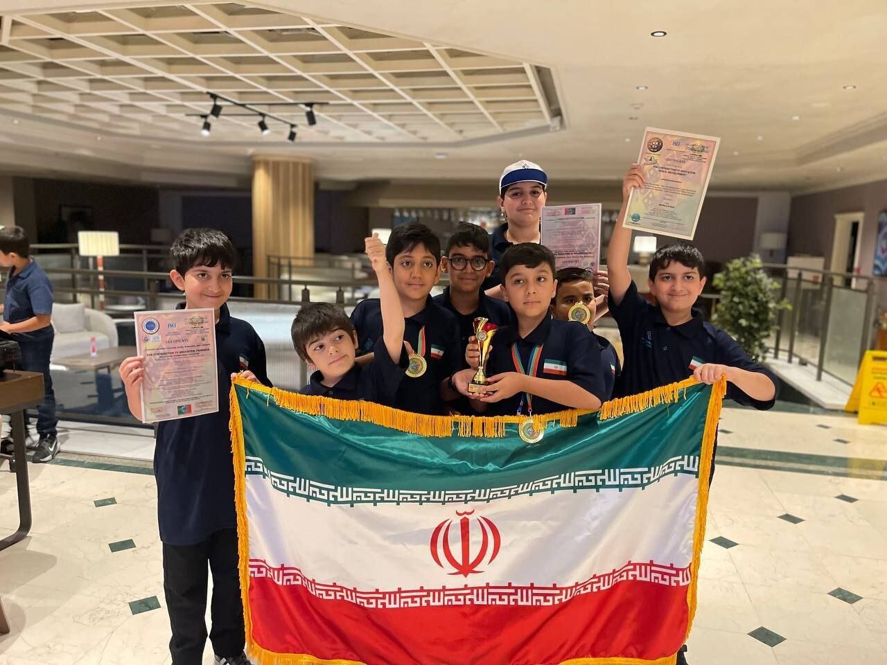 Iranian robotics team shines at TEKNOFEST 2025