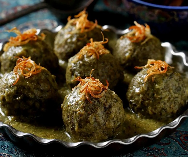 Koofteh Sabzi Shirazi ( Shirazi vegetable meatballs