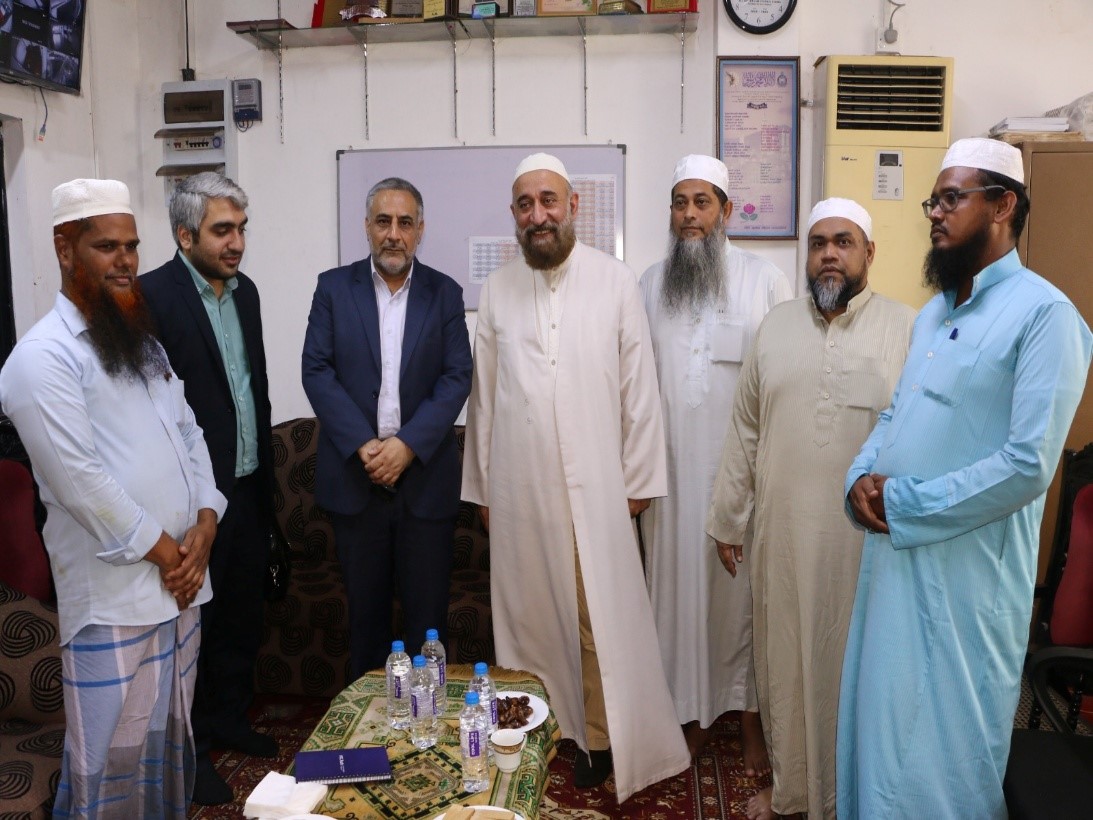 Iranian Delegation Meets with Ehsaniya Islamic College Officials in Colombo