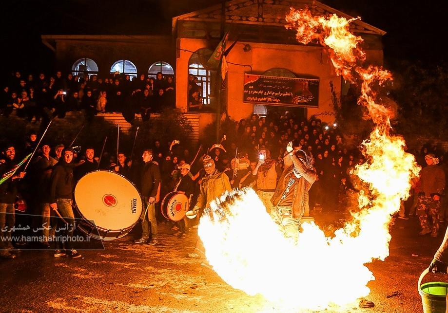 The Polkeh Gardani ritual, a unique mourning ceremony of the people of Shishvan in commemoration of Imam Hussein