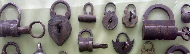 Traditional Iranian lock making, simple and mysterious.