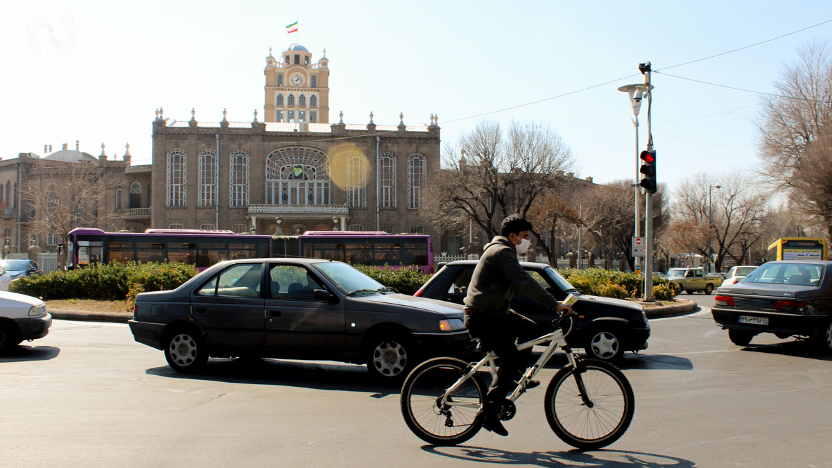 Sa’at (Clock) Square of Tabriz