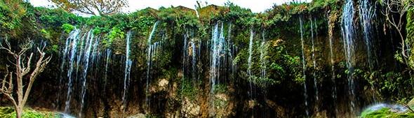 Asiab Kharabeh Waterfall of Jolfa