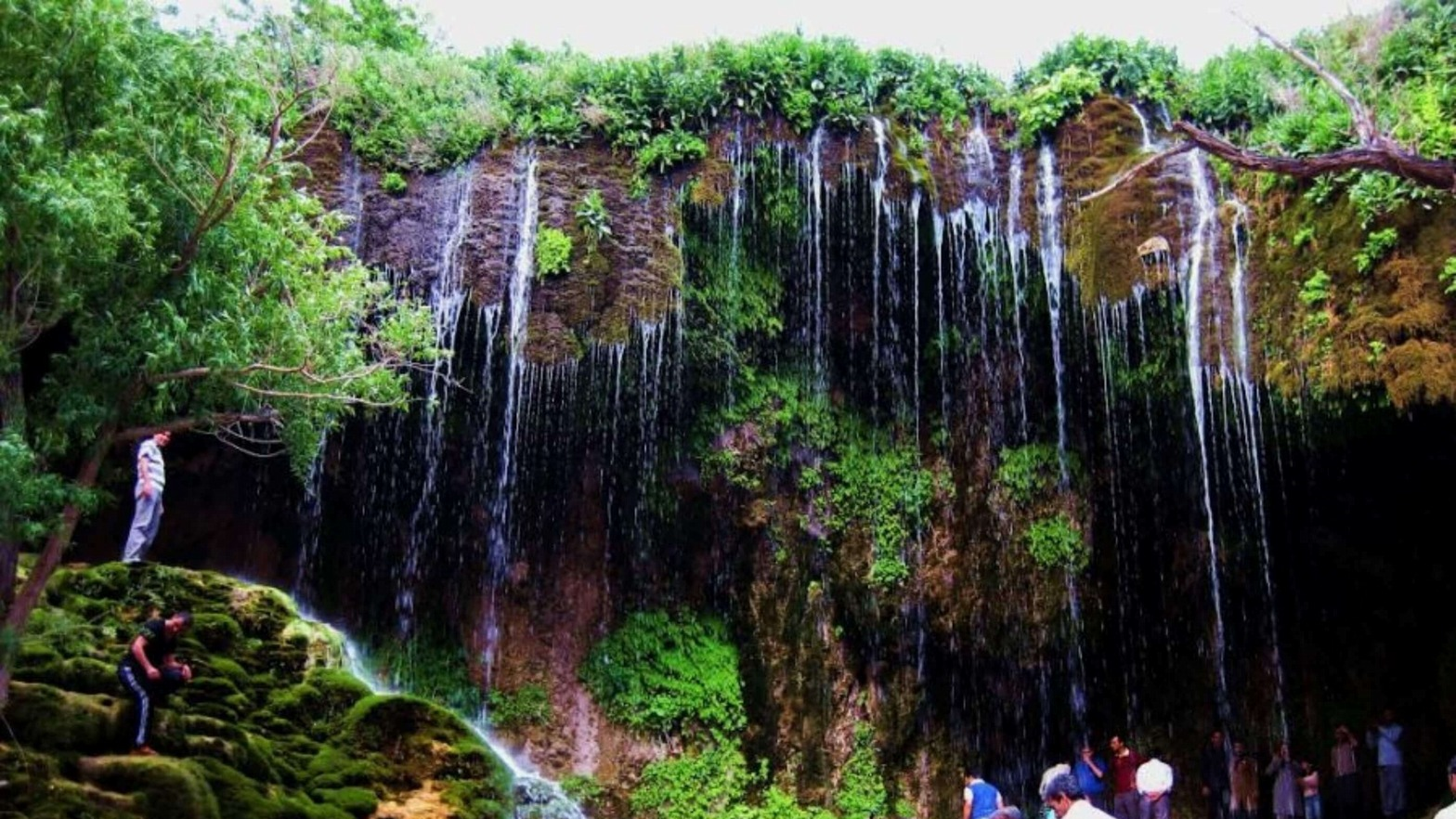 Asiab Kharabeh Waterfall of Jolfa