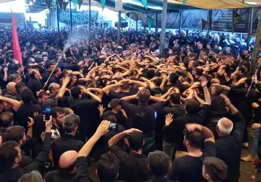 Allah Allah Husaina Veina Mourning Ceremony in Maragheh