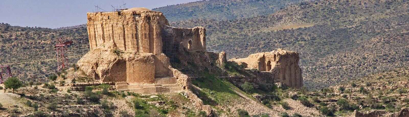 Qal’eh Dokhtar or Dokhtar Castle of Firouzabad