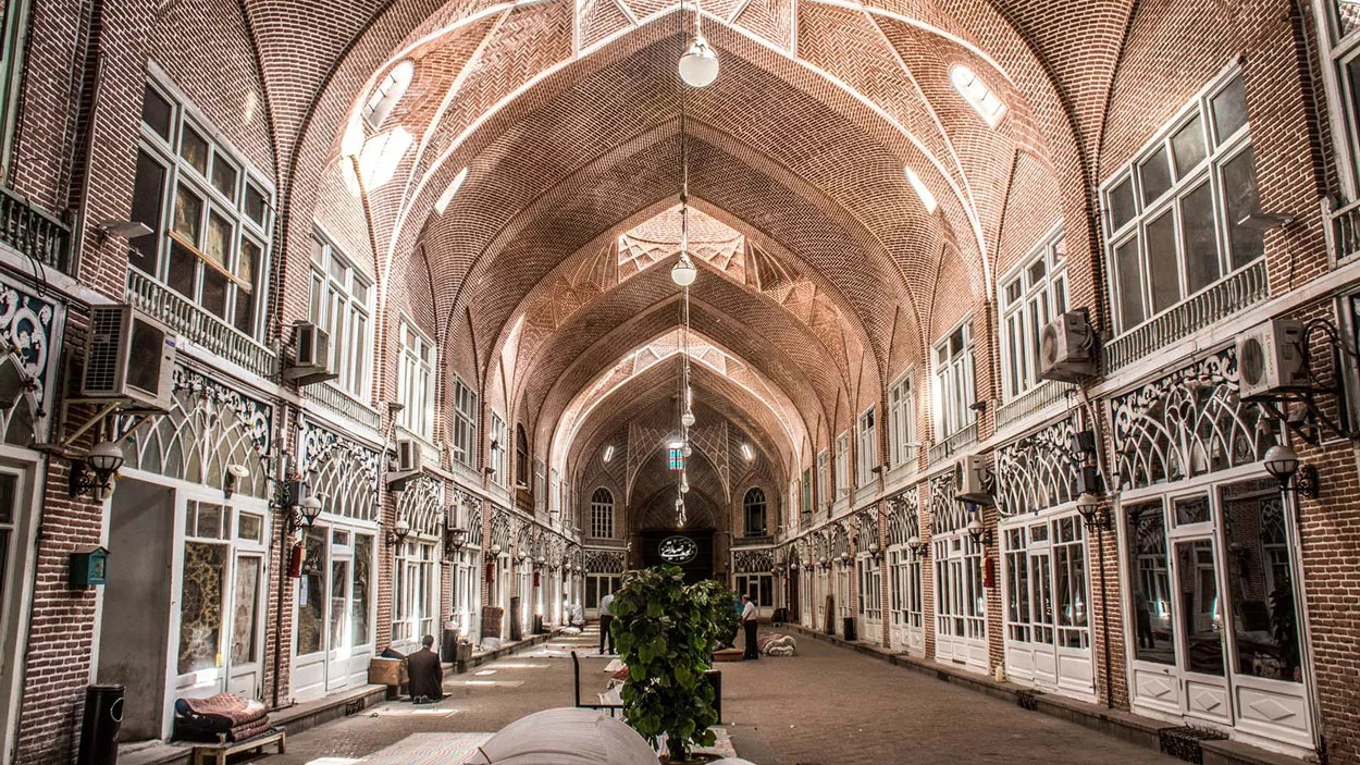 Historical Bazaar of Tabriz; the Largest Covered Bazaar in the World