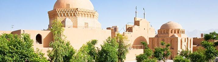 The Shrine of Sheikh Ahmad Fahadan, a striking architecture with a unique dome