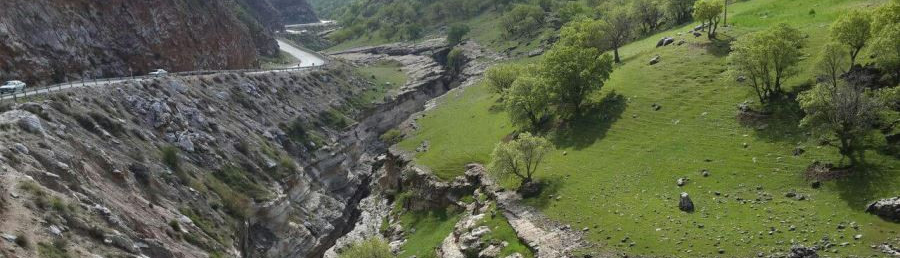 Razianeh (Fennel) Gorge of Ilam Province