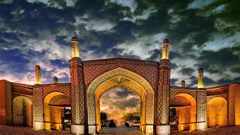 Old Tehran Gate of Qazvin